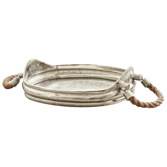 elegantny klasicky podnos strieborny hlinik obyvacia izba kuchyna vintage provence provensalsky zamok vila dizajnove doplnky lameridiana dizajnove obchod.jpg